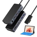 12-IN-1 Surface Triple Display Support With Hdmi + Vga Docking.... Fixed Price $102.25.
