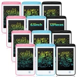 Zhehao 12 Pcs Lcd Writing Tablet For Kids Colorful Drawing Doodle Board Drawi.... Fixed Price $33.61.