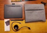 Wacom UCTL4100WLE0 Intuos Small Bluetooth Graphics Tablet - Black. Fixed Price $39.99.