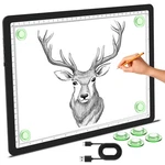 Phylosal Magnetic A4 Light Pad, Super Bright Without Handbag, Black. Fixed Price $32.31.