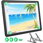 Rechargeable Light Box For Tracing,bawaslom Led Pad With A4, Black. Fixed Price $46.24.