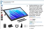 Huion Kamvas Pro 19 4K Drawing Tablet With All Original Items. Fixed Price $580.00.