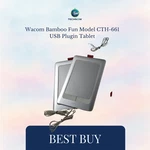 Wacom Bamboo Fun Model CTH-661 Usb Plugin Tablet. Fixed Price $13.00.