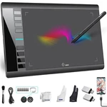 Ugee Graphics Drawing Tablet, M708 V2 Upgrade Support Android Phone 10X6 Inch.... Fixed Price $53.55.