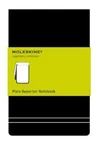 Moleskine Reporter Notebook, Large, Plain, Black, Hard Cover (5 X 8.25). Fixed Price $39.00.