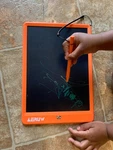 10 Inch Lcd Writing Tablet, Colorful Electronic Doodle Drawing Board For Kids. Fixed Price $9.59.