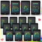 Zhehao 32 Pcs Lcd Writing Tablet For Kids Bulk 8.5 Inch Colorful Doodle Black. Fixed Price $76.40.