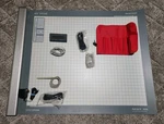 Gtco Calcomp Roll-up Iii 3036 Digitizer 30" X 36" W/ Pen & Quikruler Tube. Fixed Price $1000.00.