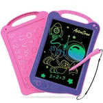 Homestec Astrodraw Drawing Pad Toys, Colorful Lcd 6"W X 10"H, Purple/pink. Fixed Price $22.35.