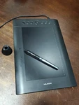 Huion H610 Pro V2 Graphic Drawing Table With Battery-free Stylus Black. Fixed Price $26.00.