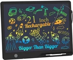 Kinayue Lcd Writing Tablet For Kids, Rechargeable 21"W X 21"H, 21INCH-BLACK. Fixed Price $57.35.