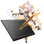 Gaomon M10K 2018 Graphic Drawing Tablet Battery-free Pen Express Key 10X6. Fixed Price $69.99.