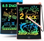 Bravokids 2 Pack Lcd Writing Tablet With Stylus, 8.5 Inch Colorful Doodle Board. Fixed Price $14.95.