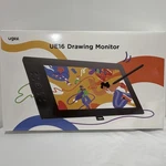 Ugee UE16 Drawing Monitor Graphics Tablet Pen Display, Battery-free Stylus, Usb. Fixed Price $149.99.