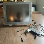 Wacom Cintiq 21UX DTZ-2100/G Tablet With Stand, Pen, Pwr Cord, Dvi To Hdmi. Fixed Price $200.00.