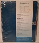 Livescribe Notebooks 1-4 8" X 11" 100 Sheets Each Total 400 Sealed New. Fixed Price $24.95.