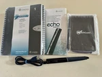 Livescribe Echo Smartpen With 4-PACK Notebook 1-4 Technology. Fixed Price $50.00.