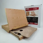 Solid Solana Artist Wood Desk Table Easel Box, Storage Drawer, Paint Canvas. Fixed Price $29.99.