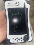Boogie Board Jot Pocket Lcd Writing Tablet 4.5 Screen With Stylus, Magnetic. Fixed Price $14.50.
