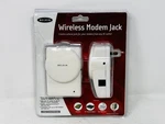 Belkin Wireless Modem Jack Model F8V1027 - New, Damaged Opened Package. Fixed Price $33.00.
