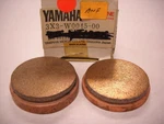 Nos Yamaha 3X3-W0045-00-00 Rear Brake Pad Kit YT12. Fixed Price $48.75.