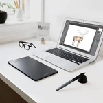 Huion H640P 6.3 3.9'' Graphics Drawing Tablet Battery-free Stylus 8192 Pressure. Fixed Price $36.39.