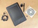 Wacom Intuos Touch Small Tablet PTH-450 W/ Pen, Cable, Wireless, Cd. Fixed Price $55.00.