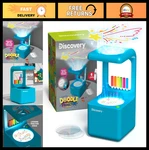Doodle Projector Light Art Station 6 Dry-erase Markers, 10 Reusable Discs, Kid. Fixed Price $37.99.