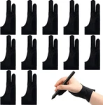 Silipull 12 Pcs Drawing Glove Artist For Tablet Two Fingers. Fixed Price $25.16.