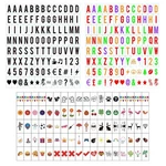 Premium Cinematic Lightbox Letter Set 293 Pieces 104 Black + Multi-colo.... Fixed Price $21.40.