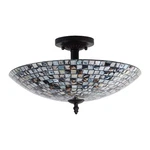 Chloe Lighting Crown Mosaic-style 2 Semi-flush Ceiling Fixture 16" Wide. Fixed Price $69.11.