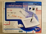 Digipro Drawing Tablet WP5540 5.5X4" Usb Graphics With Pen Vintage. Fixed Price $25.99.