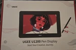 Ugee U1200 Graphic Pen Display Black Usb Connectivity Used In Box. Fixed Price $62.00.