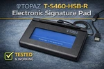 Topaz Siglite T-S460-HSB-R Usb Electronic Signature Pad 1X5 Tested Working. Fixed Price $79.99.