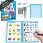 D-fantix Magic Grooved Writing Practice For Kids Age 3-5, Reusable Blue. Fixed Price $24.04.