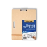 Falling 13X17 Sketch Board, Drawing Tote For Artists With Sturdy.... Fixed Price $23.92.