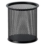 Amazon Basics Wire Mesh Holder, Pencil Cup Desk 3.7" X 3.3", Black. Fixed Price $9.89.