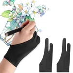 Mixoo Artists Gloves 2 Pack - Palm Rejection With Two Small, Black. Fixed Price $19.99.