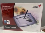 Genius Mousepen 8X6-INCH Graphic Tablet W/cordless Wheel Windows 7 Mac. Fixed Price $24.99.