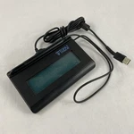 Topaz T-LBK462-HSB-R Signaturegem 1X5 Backlit Lcd Usb Pad Power Tested. Fixed Price $99.95.