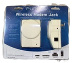 Belkin Wireless Modem Jack Model New Sealed Off White. Fixed Price $39.99.