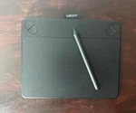 Wacom Intuos Drawing Tablet And Pen Stylus Small CTH-490. Fixed Price $20.98.