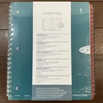 Livescribe Notebooks 8 1/2 X 11 Single Subjects 1-4 Digital Dot Paper New. Fixed Price $61.98.
