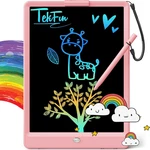 Tekfun Lcd Writing Tablet For Kids, 10-INCH Coloring Drawing Pad, Mess Free Dood. Fixed Price $24.79.