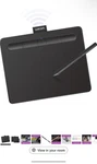 Wacom Intuos Small Bluetooth Graphics Drawing Tablet 4 Expresskeys Android Black. Fixed Price $45.00.