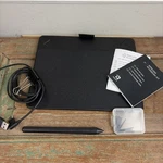 Wacom Intuos Art CTH490K Drawing Tablet Pen & Touch Black Usb Digital. Fixed Price $17.00.