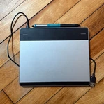 Wacom Intuos CTH-480 Touch Graphics Tablet With Creative Pen, Cord. Fixed Price $18.00.