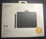 Wacom Intuos Bluetooth Graphic Tablet - Black. Fixed Price $105.00.