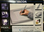 Wacom Intuos 2 Platinum XD-0608-U 6X8 Graphics Drawing Tablet W/grip Pen & Mouse. Fixed Price $29.92.