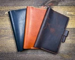 Leather Cover Refillable Fits Moleskine Classic Large 5X8.25 Made Usa. Fixed Price $74.99.